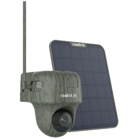 Caméra de surveillance REOLINK série G450, avec panneau solaire 2, d'extérieur, blanche (1/5)