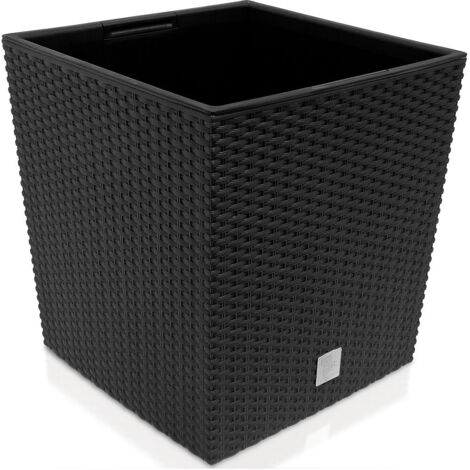 Pot à réserve d'eau 64L – Dimensions 40x40x41cm – Insert intérieur pour optimisation terre – Résistant aux intempéries et UV – Prosperplast - DRTS400L
