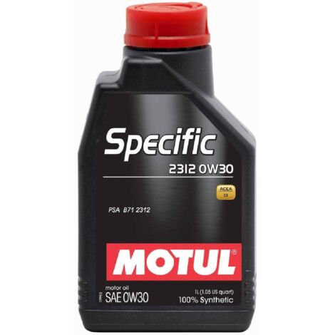 4x Huile SPECIFIC 2312 0W30 1 Litre (1/2)