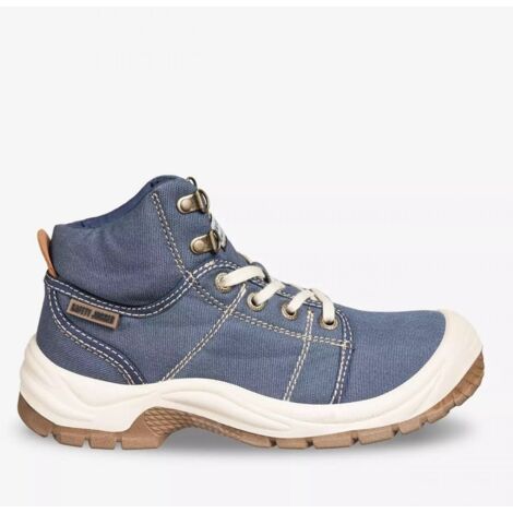 Scarpe antinfortunistiche alte Safety Jogger Desert S1P SRC Blu 45 (1/4)
