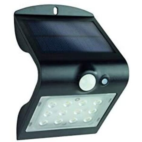 Lumière Papillon Solaire LED 15W noir avec Détecteur de mouvement (Par 4) (1/5)