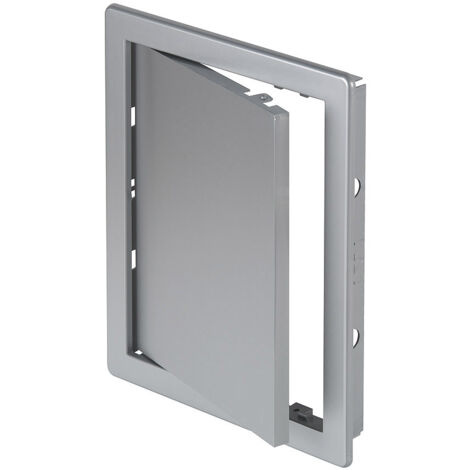 200x250mm plastique ABS couleur panneau porte d'inspection d'accès argent satiné (1/3)