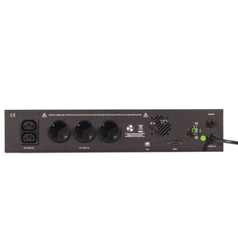 Riello Rack Guide Riello iDialog Rack IDR 600 Veille 0,6 kVA 360 W 3 sortie(s) CA