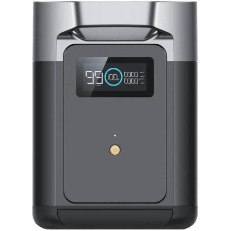 Eco Flow – Batterie intelligente supplémentaire 1 024 Wh – Compatible EcoFlow Delta 2 – Câble de connexion inclus – Surveillance via application (1/6)