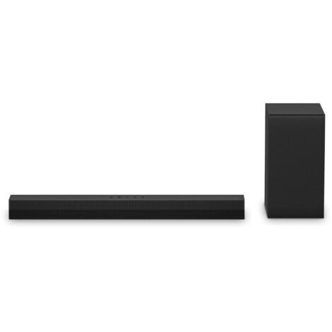 LG – Barre de son bluetooth 2.1 canaux – S40T – Puissance RMS 300 W – Caisson de basse actif sans fil – DTS et Dolby Digital