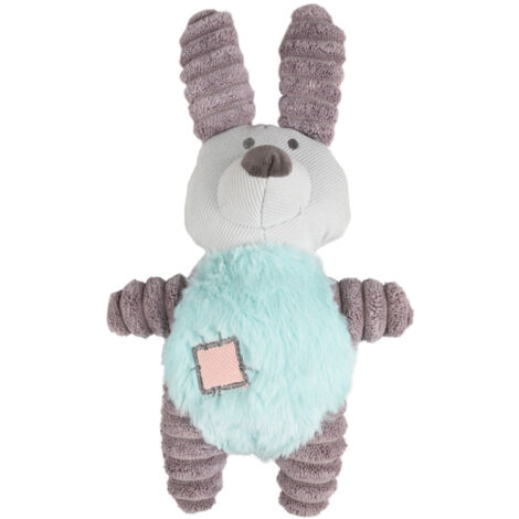 Peluche junior dog, lapin vert, 27 cm, pour chien - Flamingo (1/3)