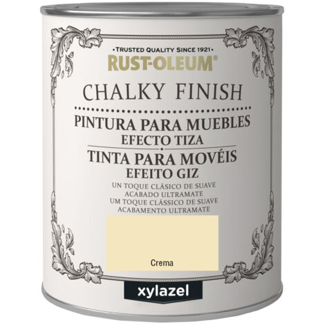 Peinture meuble bruguer effet craie crème 750 ml (1/2)
