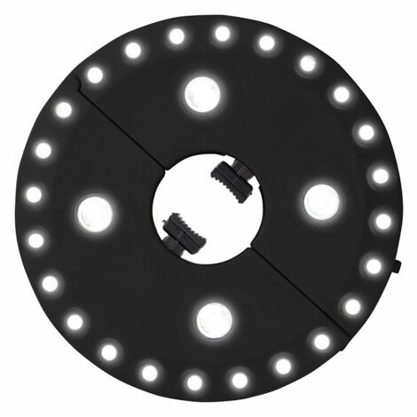 Lumières Pour L'intérieur Du Parasol ø16cm à Piles: 4xaa (non Incluses) (1/2)
