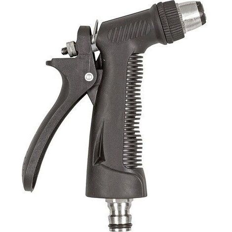 pistolet d'arrosage geka ergonomique réglable nickelé (1/2)