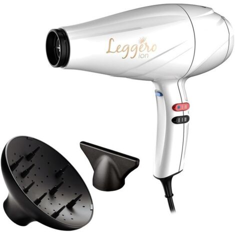 GA.MA Leggero Ion sèche-cheveux 2400 W Blanc (1/2)