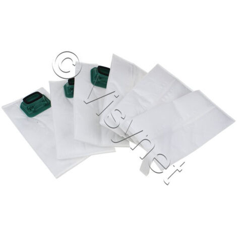 Sac aspirateur Vorwerk VK140 VK150 charbon actif pack 6 (1/2)