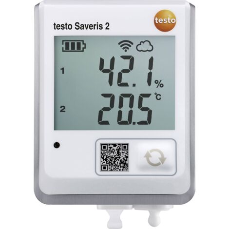 testo 0572 2035 Saveris 2-H2 Enregistreur de données multifonction Valeur de mesure température, humidité de l'air -30 à 70 °C 0 à 100 % HR S689551