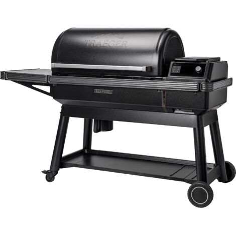 Barbecue à pellets Ironwood XL 5960 cm² – Acier noir – Écran tactile – Technologie Smart Combustion – Nettoyage EZ-Clean™ – Connectivité WiFi – Traeger (1/5)