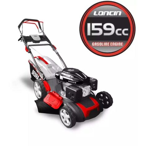 Tondeuse à gazon à essence DEDRA 46 cm - moteur Loncin puissant, facile à utiliser (1/3)