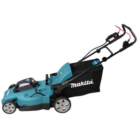 Makita – Tondeuse à batterie 18V DLM538CT2 – Largeur de coupe 530 mm – 2 batteries 5.0Ah et chargeur inclus – Réglage hauteur 20-100 mm (1/3)