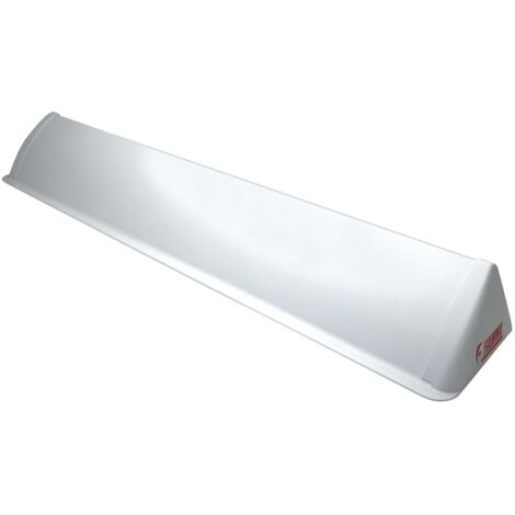 Spoiler blanc universel pour camping-car et caravane