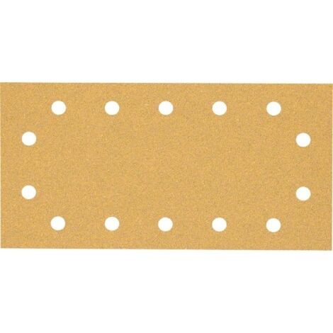 BOSCH EXPERT 50 Feuilles abrasives Rectangle 14 trous C470 - 60 - 115 x 230 mm