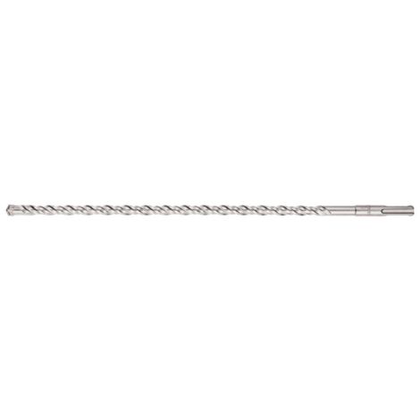 Foret pour perforateur graphite 57h430 double spirale pointe croisée