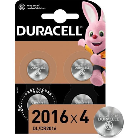 Piles Duracell Spe 2016 X4