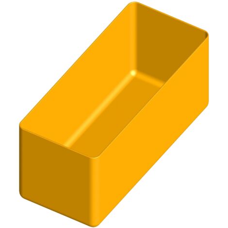 Boîte en polypropylène 208 x 89 h 94 mm pour organiseur en plastique Art Plast de L443 x P317 x H107 mm (1/4)