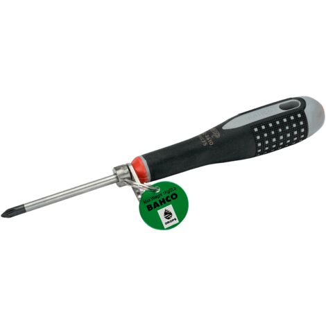 Bahco - Tournevis ERGO pour vis Phillips avec mandrin de sécurité PH1 x 75 mm x 20 mm - TAHBE-8611 (1/2)