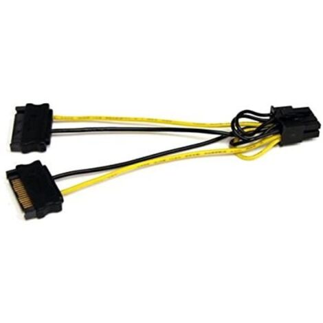 startechcom SATPCIEX8ADP adaptateur câble alimentation PCIe 8 broches (1/3)