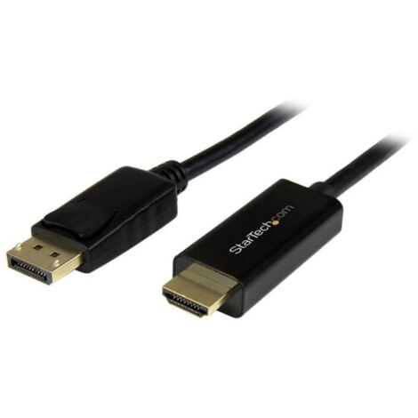 Startechcom DP2HDMM5MB câble adaptateur DisplayPort HDMI noir 5m (1/4)