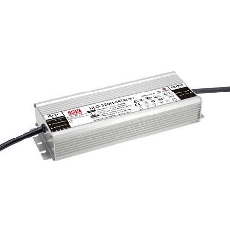 Mean Well HLG-320H-12AB Driver de LED à tension constante 264 W 11 - 22 A 10.8 - 13.5 V/DC dimmable, fonction dimmeur 3 en 1, réglable, circuit PFC, Q921512 (1/4)