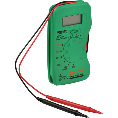 Multimètre de poche Cat III (300V) - Schneider (1/4)