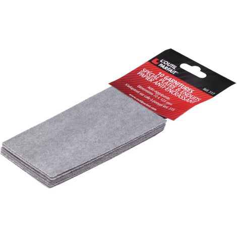 Papier abrasif outil-parfait grain 120 autocollant anti-bouchage (1/2)