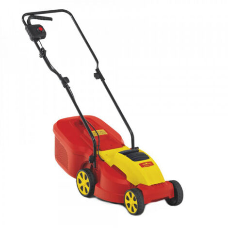 WOLF-Garten Tondeuse à gazon électrique A 320 E - 1200 W - largeur de coupe 32 cm - bac de ramassage 36 litres - réglage central de la hauteur