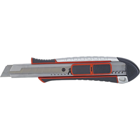 MAUL CUTTER DE SÉCURITÉ MAULTOOL 18 MM CUTTER AVEC FONCTION DE SÉCURITÉ FIXABLE À 17 NIVEAUX ZONE DE PRÉHENSION CAOUTCHOUT (1/3)