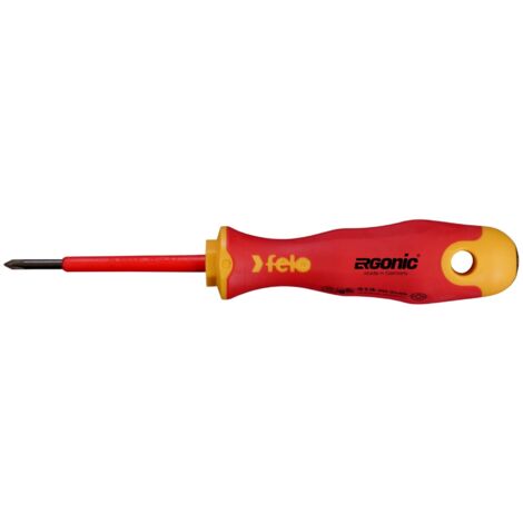 Tournevis felo ergonic vde isolé certifié VDE 60 mm (1/3)