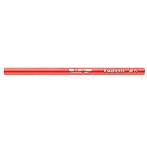 Crayon de charpentier Staedtler 148 25 laqué certifié FSC (1/2)