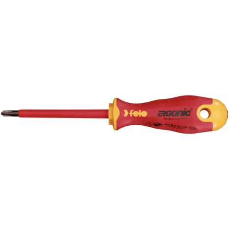 Tournevis Felo h1 isolation 1000V 80 mm ergonomique (1/3)