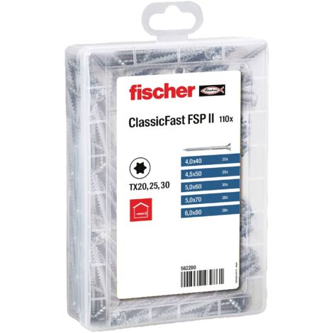 Vis fischer classicfast sk tg tx galvanisées tête fraisée (1/3)