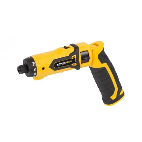Perceuse powerplus powx00410 sans fil 7.2V 20 réglages couple (1/2)