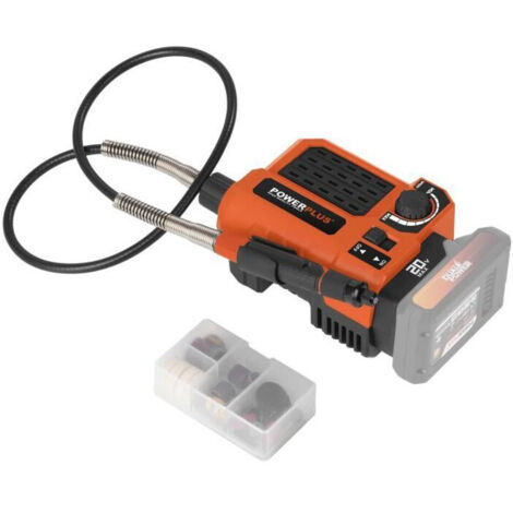 outil multifonction rotatif Dual-power powdp75300 20V 40 accessoires (1/5)