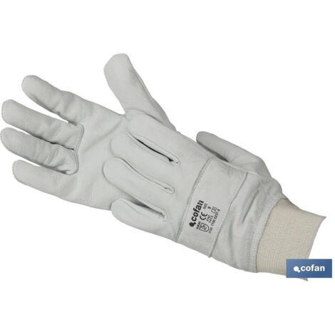 Gants de protection Cofan cuir vachette renforcé taille 11