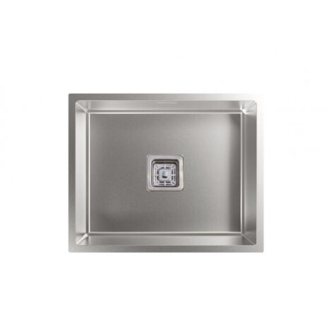 Evier cata cb 50-40 r10 inox profondeur 20 cm (1/2)