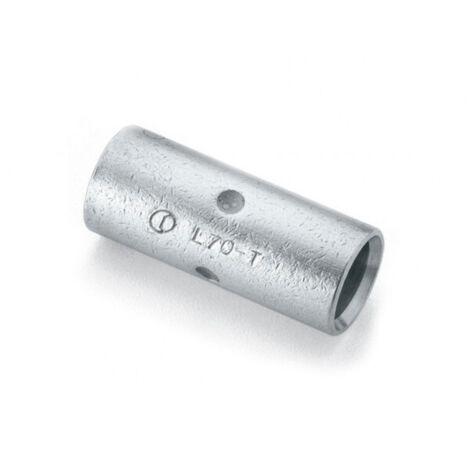 Manchon cuivre non isolé bout à bout 16 mm² (L16T) (1/5)