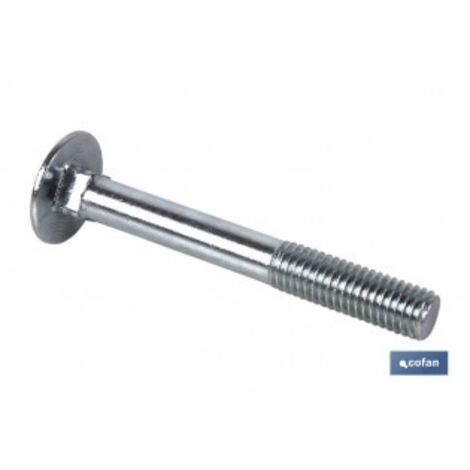 Boulon carriage cofan din 603 m12x35 anti rotation carré