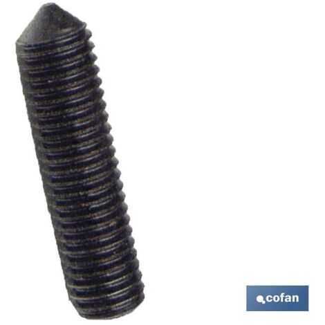 Vis sans tête à 6 pans creux NOIR