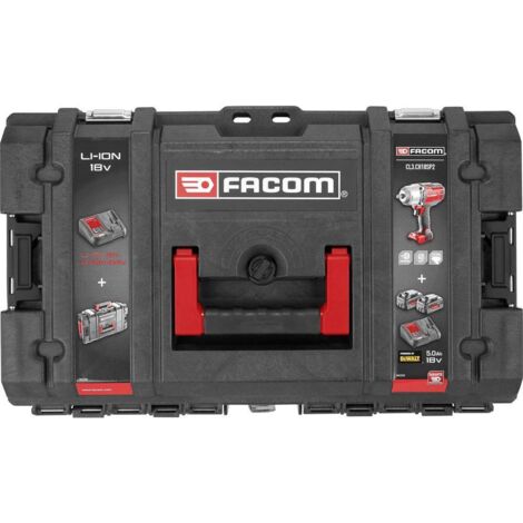 Facom CL3.CH18SP2PB CL3.CH18SP2PB Clé à chocs sans fil 1625 Nm 18 V Nombre d’accus fournis 2 5 Ah Li-Ion + 2 batteries,