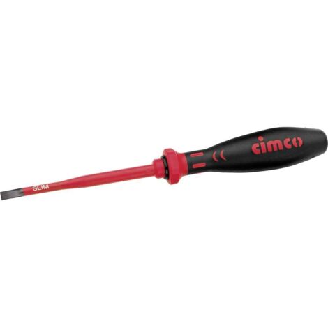 Cimco VDE Tournevis pour vis à fente Largeur de la lame: 4 mm Longueur de la lame: 100 mm A456152 (1/2)