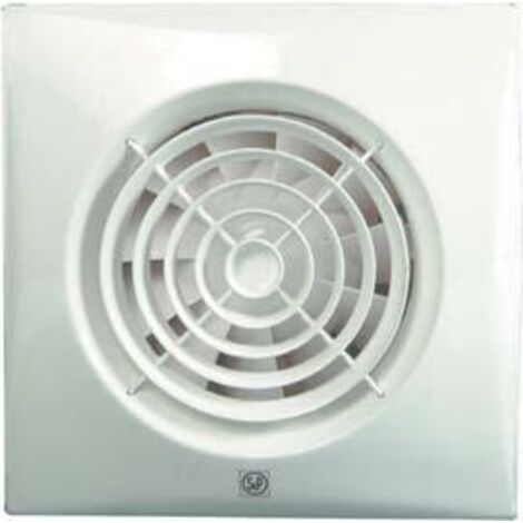 Unelvent – Aérateur permanent 95 m³/h – Hygroréglable et temporisé – Débit d'air 12V 100Hz pour locaux de taille moyenne - 100chz
