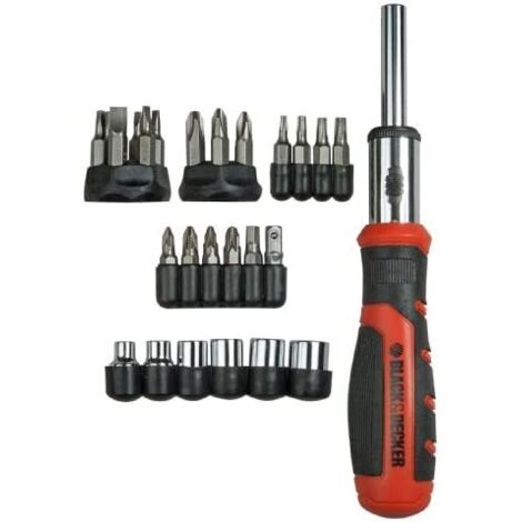 S.o.f. Jeu Multipoint A Cliquet 29 Pieces Bdht0-62130 Black+decker (1/5)