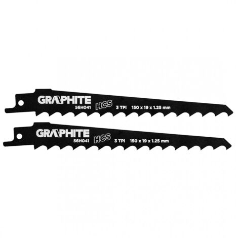 Lame de scie Graphite 56h041 150 mm coupe droite réduction poussière (1/2)