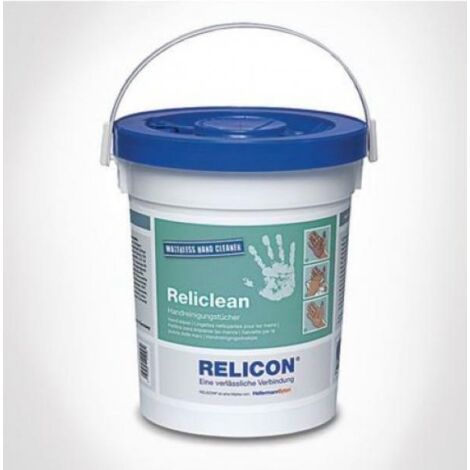 Lingettes nettoyantes Hellermanntyton reliclean wh 70 antibactériennes 70 pcs (1/2)