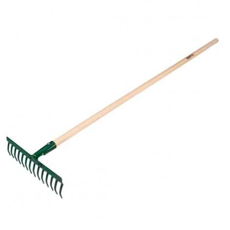 outil de jardinage verto 15g057 manche bois 14 dents (1/4)